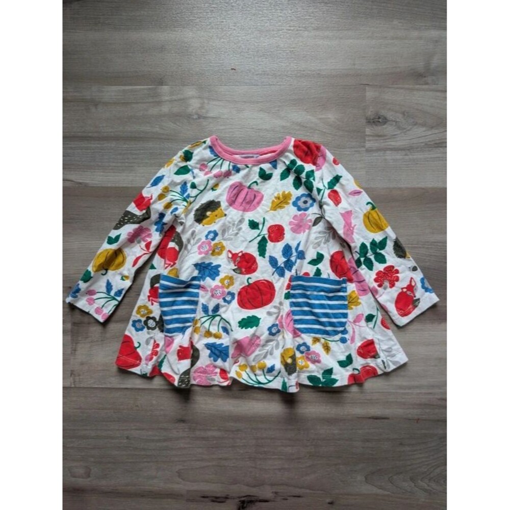 Mini Boden Woodland Tunic Dress, 3-4Y (U2)